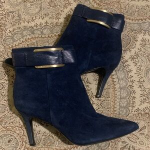 Calvin Klein Suede Ankle Boots